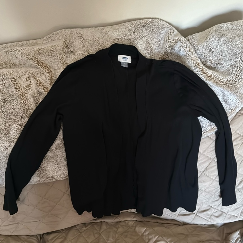 Medium Black Old Navy Cardigan
